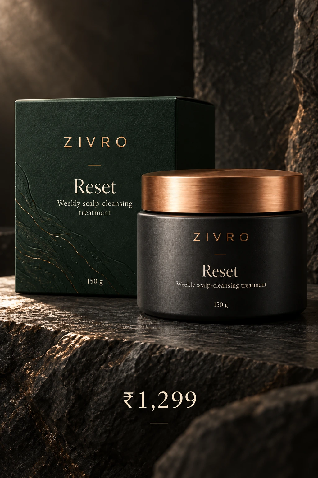 ZIVRO Reset packaging concept