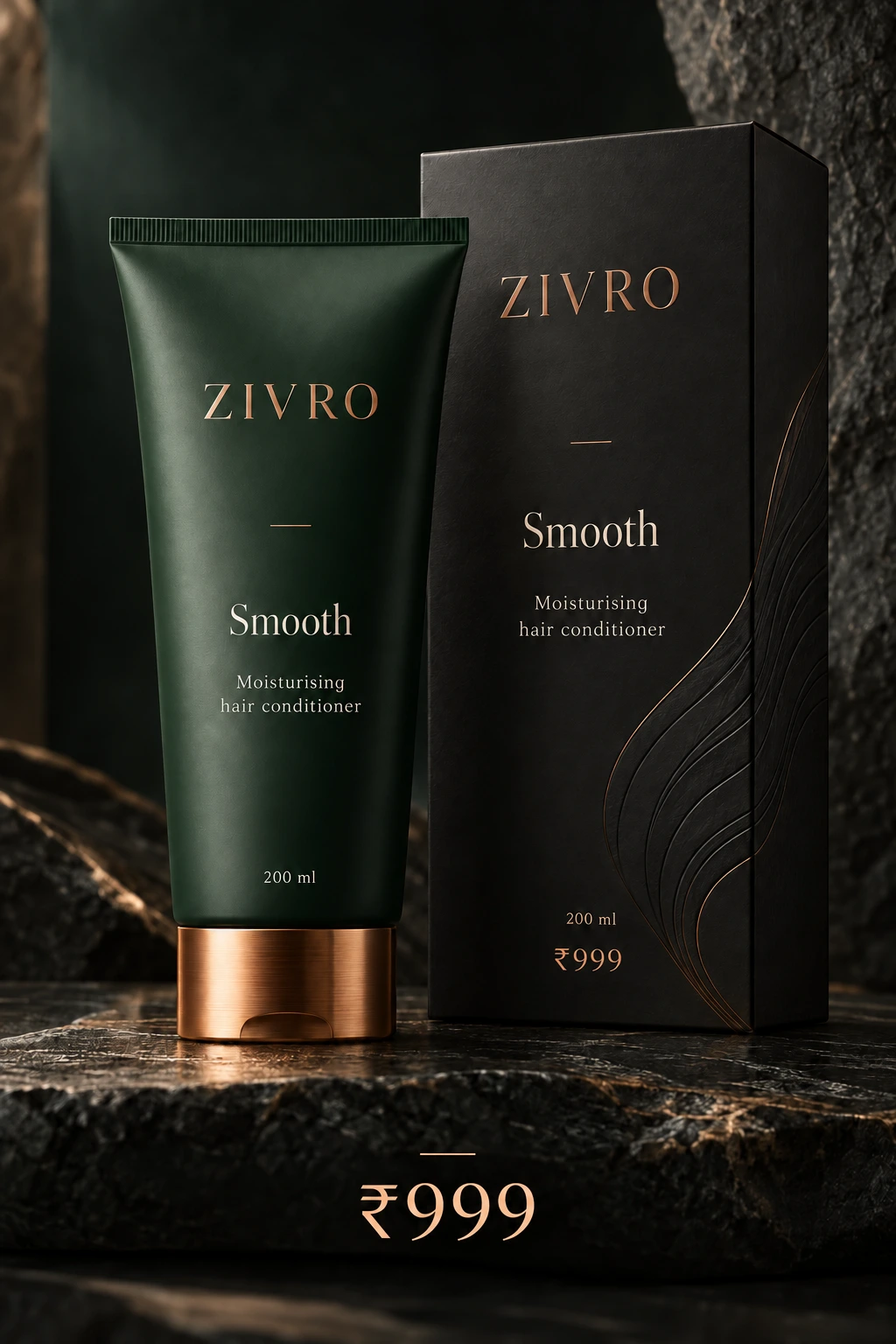 ZIVRO Smooth packaging concept
