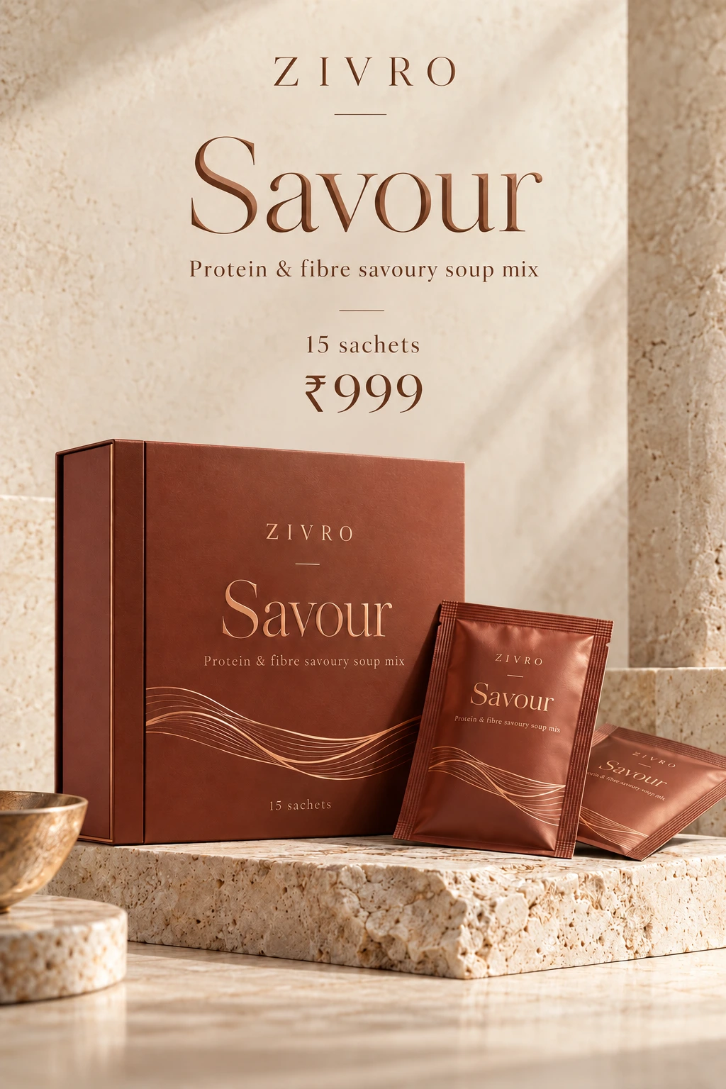 ZIVRO Savour packaging concept