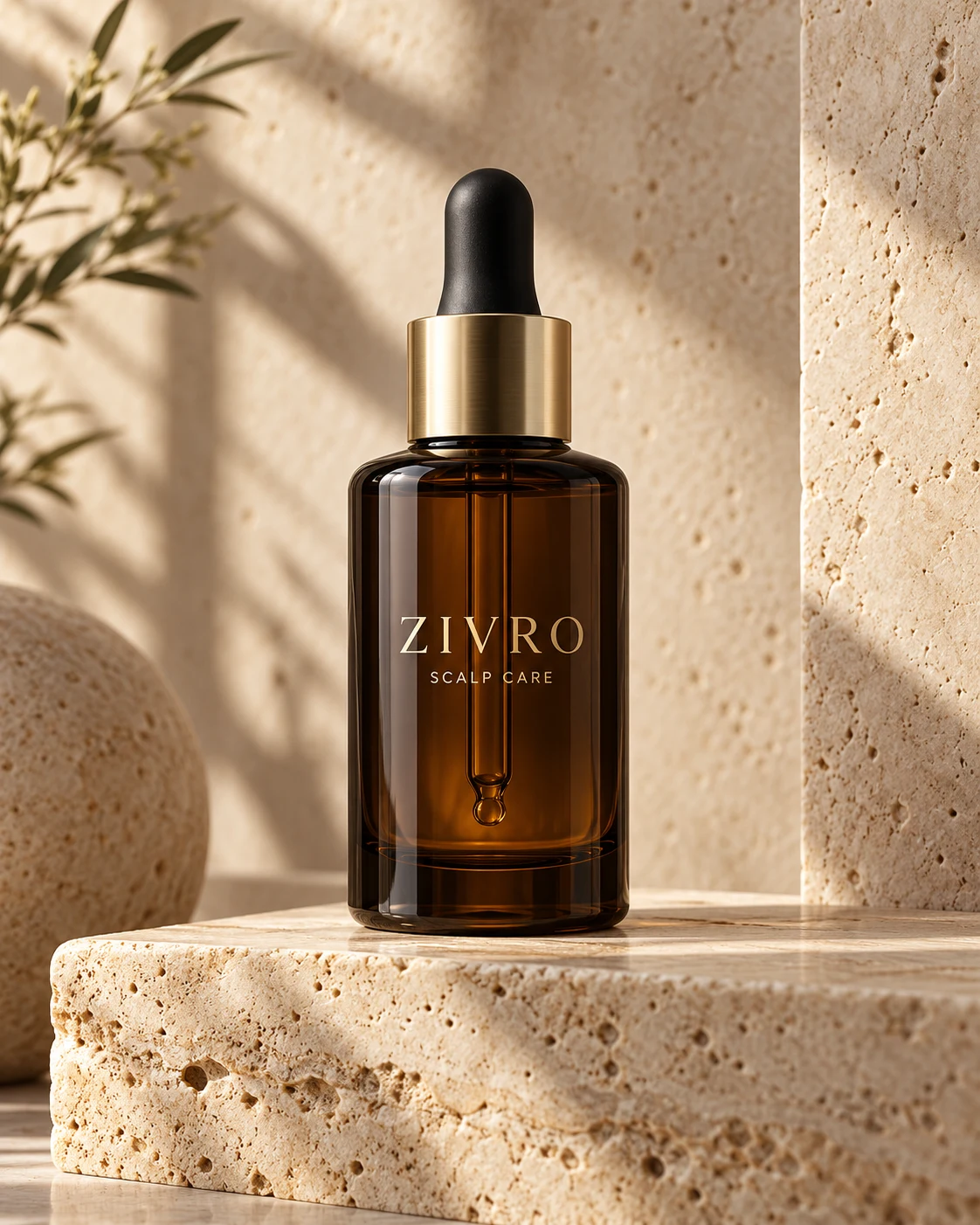 ZIVRO Scalp Care packaging concept